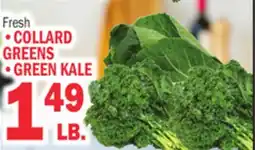 Bravo Supermarkets COLLARD GREENS GREEN KALE offer