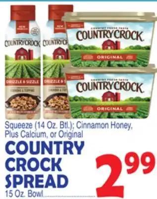 Bravo Supermarkets COUNTRY CROCK SPREAD offer