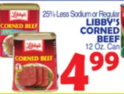 Bravo Supermarkets LIBBY'S CORNED BEEF offer