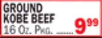 Bravo Supermarkets GROUND KOBE BEEF offer