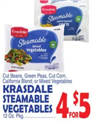 Bravo Supermarkets KRASDALE STEAMABLE VEGETABLES offer