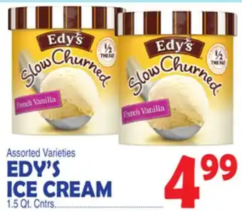 Bravo Supermarkets EDY'S ICE CREAM offer
