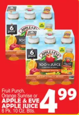 Bravo Supermarkets APPLE & EVE APPLE JUICE offer