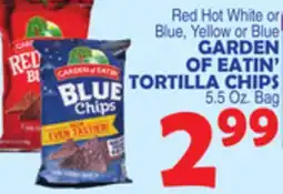Bravo Supermarkets GARDEN OF EATIN' TORTILLA CHIPS offer