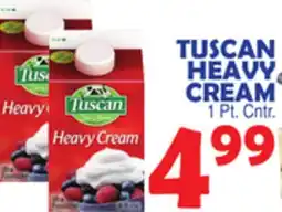 Bravo Supermarkets TUSCAN HEAVY CREAM offer