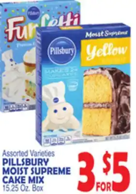 Bravo Supermarkets PILLSBURY MOIST SUPREME CAKE MIX offer