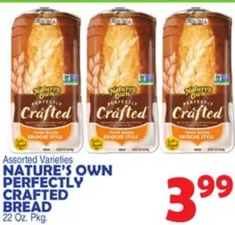 Bravo Supermarkets NATURE'S OWN PERFECTLY CRAFTED BREAD offer
