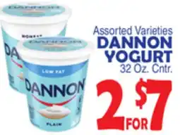 Bravo Supermarkets DANNON YOGURT offer