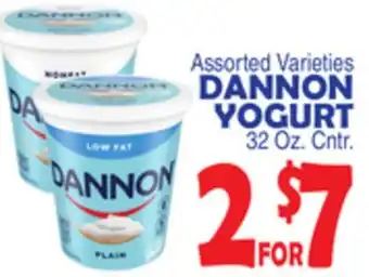 Bravo Supermarkets DANNON YOGURT offer
