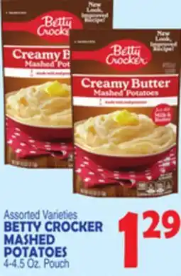 Bravo Supermarkets BETTY CROCKER MASHED POTATOES offer