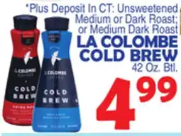 Bravo Supermarkets LA COLOMBE COLD BREW offer