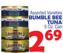 Bravo Supermarkets BUMBLE BEE TUNA offer