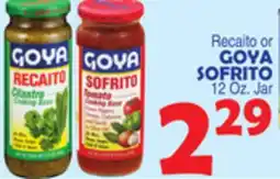 Bravo Supermarkets GOYA SOFRITO offer