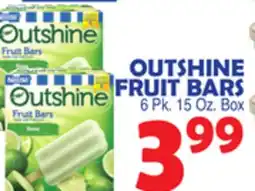 Bravo Supermarkets OUTSHINE FRUIT BARS offer