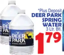 Bravo Supermarkets DEER PARK SPRING WATER offer