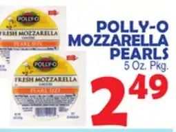 Bravo Supermarkets POLLY-O MOZZARELLA PEARLS offer