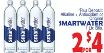Bravo Supermarkets SMARTWATER offer