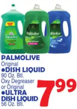 Bravo Supermarkets PALMOLIVE OR DISH LIQUID,ULTRA DISH LIQUID offer