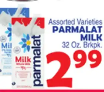 Bravo Supermarkets PARMALAT MILK offer