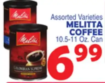 Bravo Supermarkets MELITTA COFFEE offer
