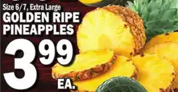 Bravo Supermarkets GOLDEN RIPE PINEAPPLES offer