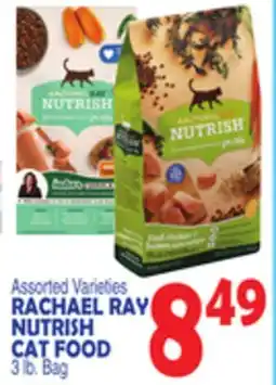 Bravo Supermarkets RACHAEL RAY NUTRISH CAT FOOD offer