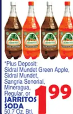 Bravo Supermarkets JARRITOS SODA offer