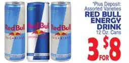 Bravo Supermarkets RED BULL ENERGY DRINK offer