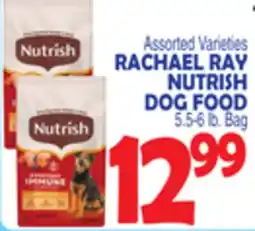 Bravo Supermarkets RACHAEL RAY NUTRISH DOG FOOD offer
