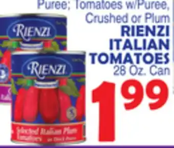 Bravo Supermarkets RIENZI ITALIAN TOMATOES offer