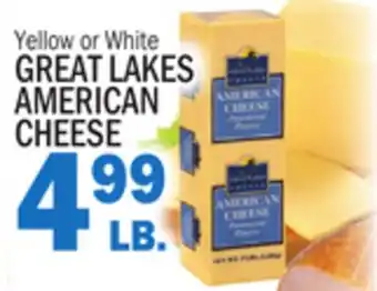 Bravo Supermarkets GREAT LAKES AMERICAN CHEESE offer