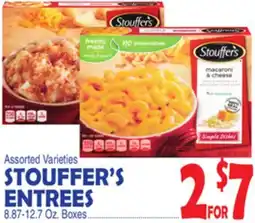 Bravo Supermarkets STOUFFER'S ENTREES offer