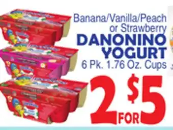 Bravo Supermarkets DANONINO YOGURT offer