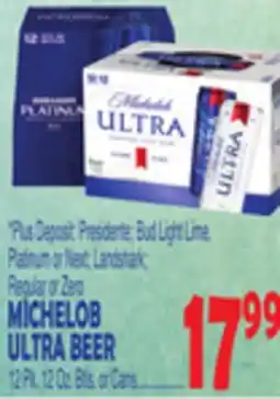 Bravo Supermarkets MICHELOB ULTRA BEER offer