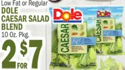 Bravo Supermarkets DOLE CAESAR SALAD offer