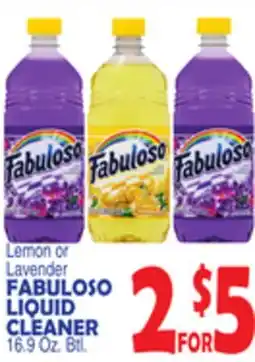 Bravo Supermarkets FABULOSO LIQUID CLEANER offer