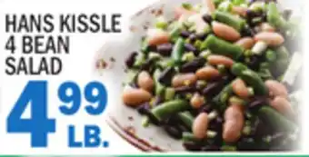 Bravo Supermarkets HANS KISSLE BEAN SALAD offer