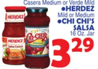 Bravo Supermarkets HERDEZ OR CHI CHI'S SALSA offer