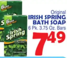 Bravo Supermarkets IRISH SPRING BATH SOAP offer