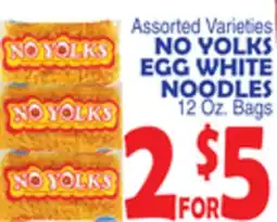 Bravo Supermarkets NO YOLKS EGG WHITE NOODLES offer