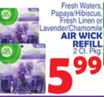 Bravo Supermarkets AIR WICK REFILL offer