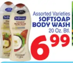 Bravo Supermarkets SOFTSOAP BODY WASH offer