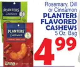 Bravo Supermarkets PLANTERS FLAVORED CASHEWS offer