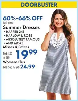 Boscov's Summer Dresses offer