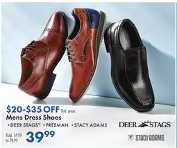 Boscov's Mens Dress Shoes offer