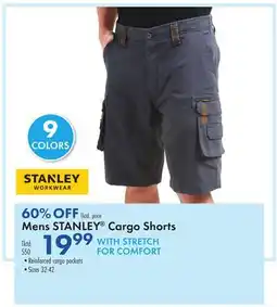 Boscov's Mens STANLEY Cargo Shorts offer