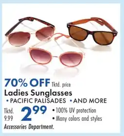 Boscov's Ladies Sunglasses offer