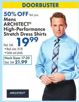 Boscov's Mens ARCHITECT High-Performance Stretch Dress Shirts offer