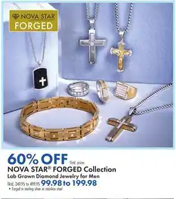 Boscov's NOVA STAR FORGED Collection offer
