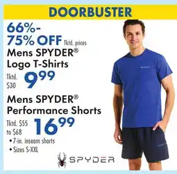 Boscov's Mens SPYDER Logo T-Shirts offer